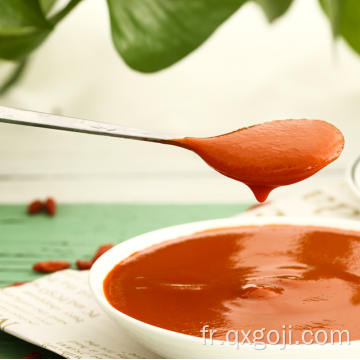 Ningxia certifié vente chaude concentré de jus de goji